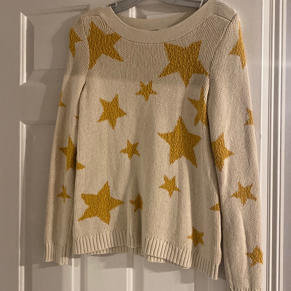 Marled Star Sweater